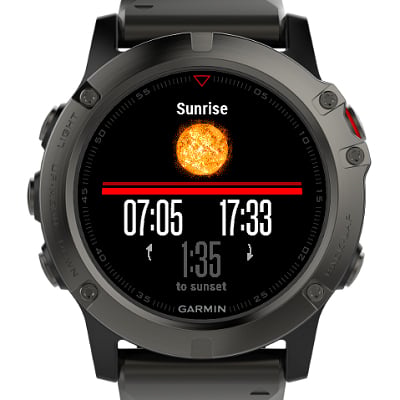 Sun & Moon - fenix 5X
