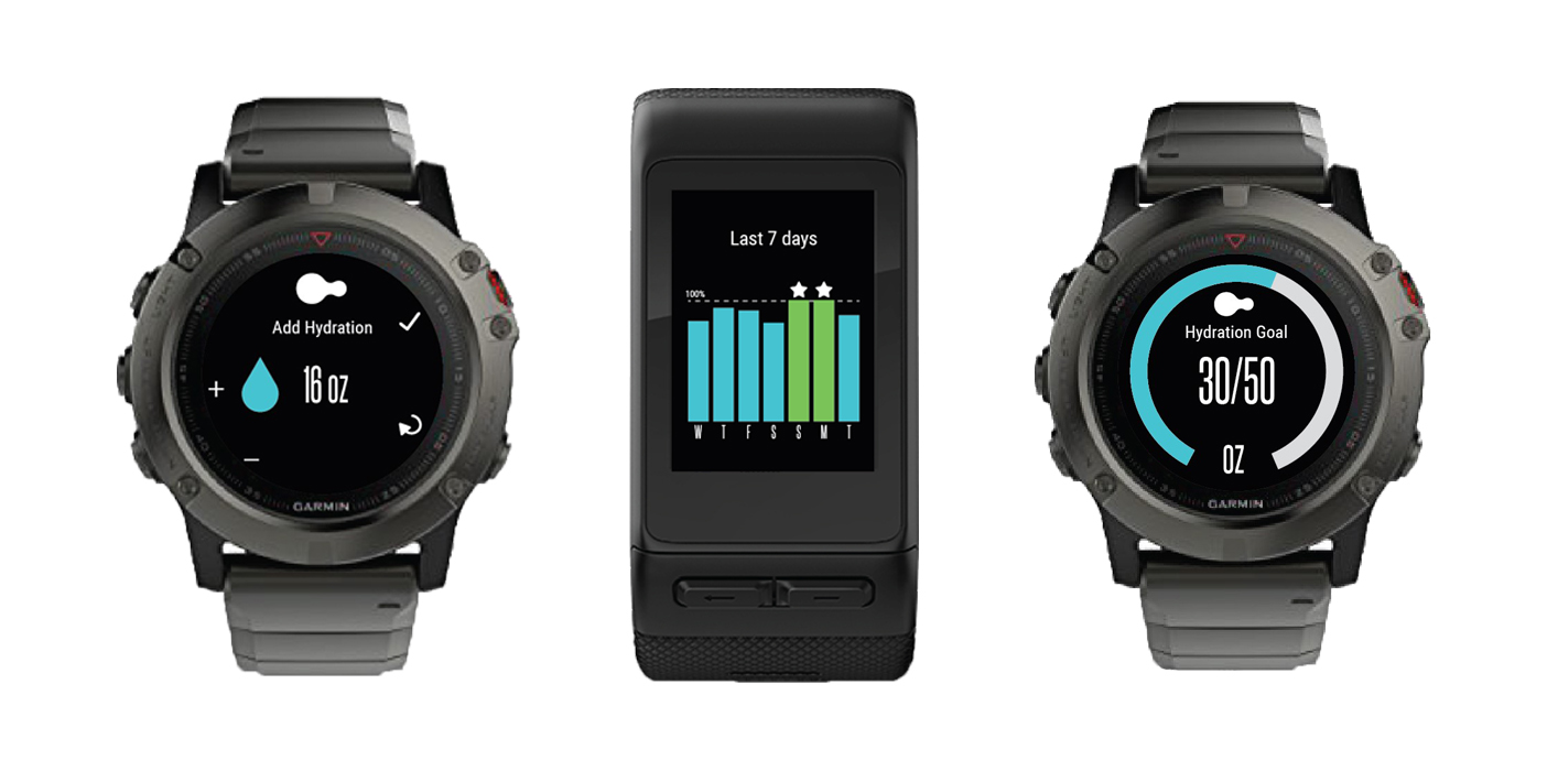 Connect IQ Ozmo Track and Achieve Your Daily Hydration Garmin Blog