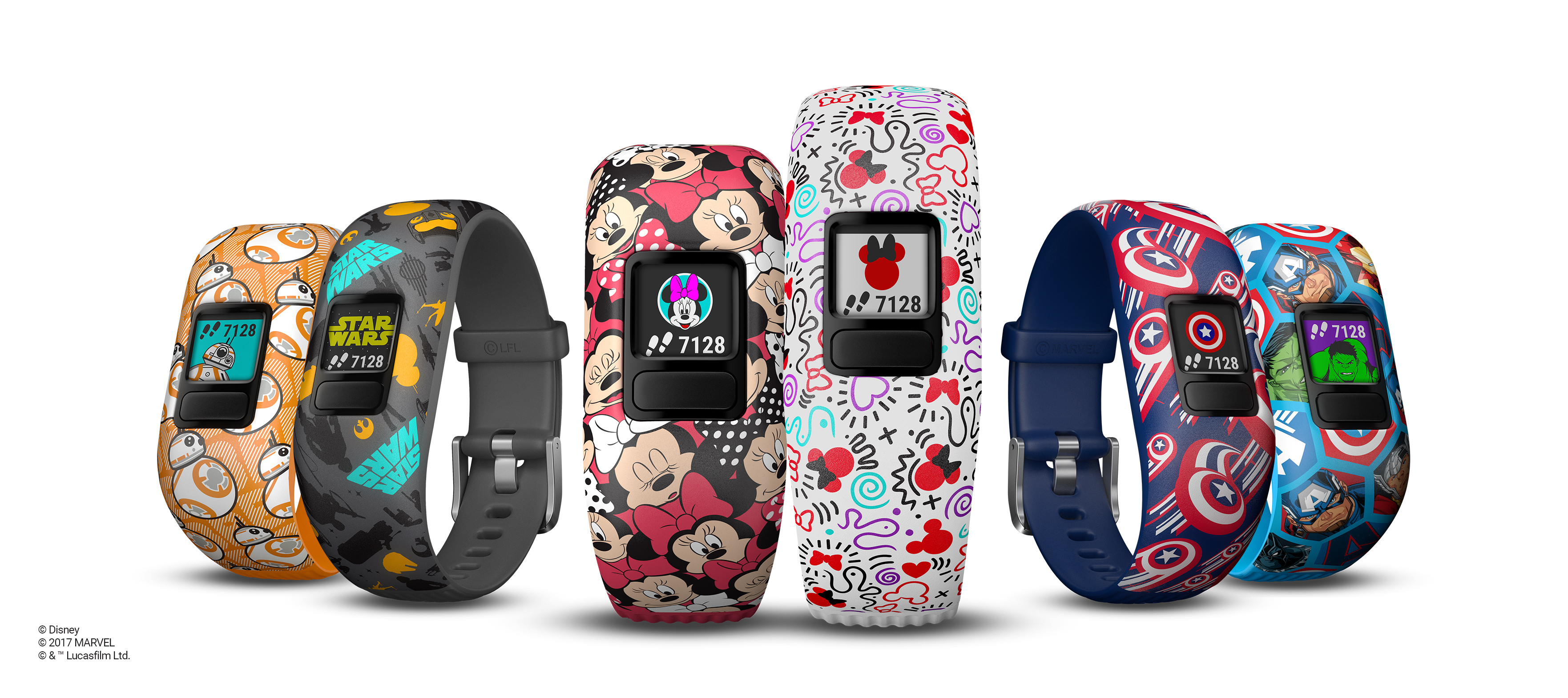 Garmin® and Disney bring motivation imagination to the playground with the introduction of the vívofit® jr. 2 activity tracker for kids featuring Disney, Wars and Marvel | Garmin Blog