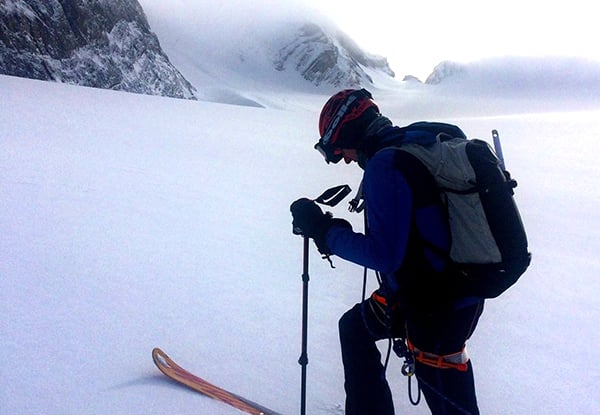 Jamie Junker Skiing