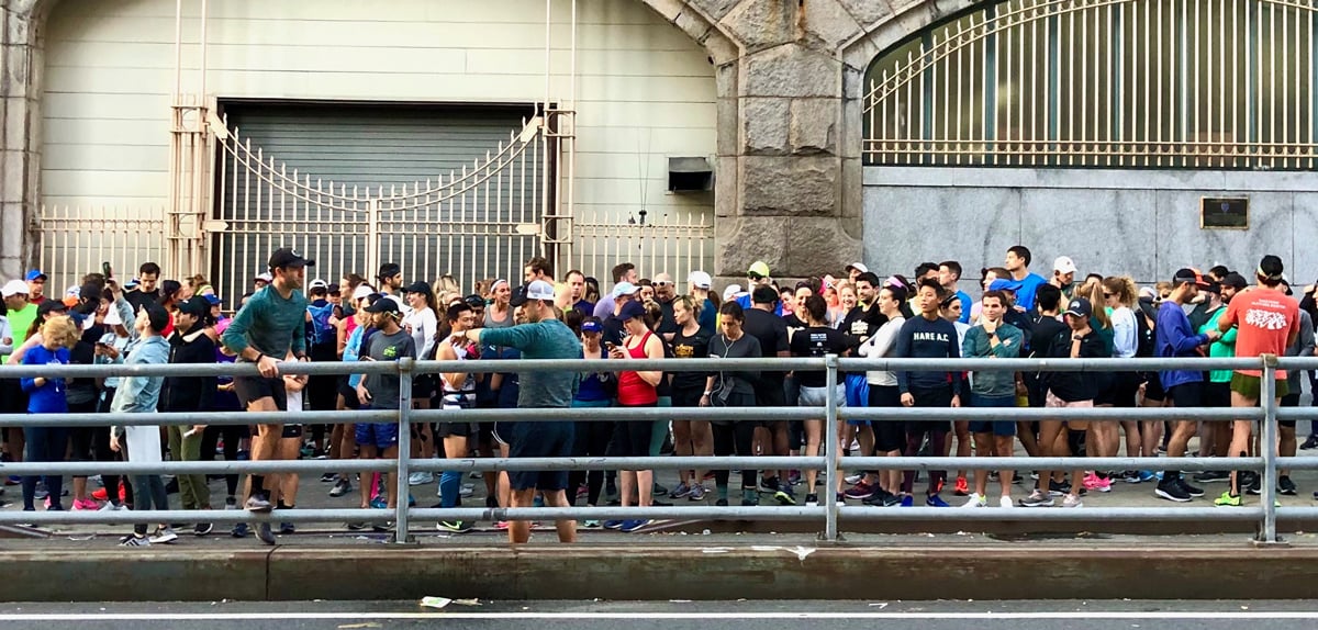 Group Photo of the Make It Nice Run Club