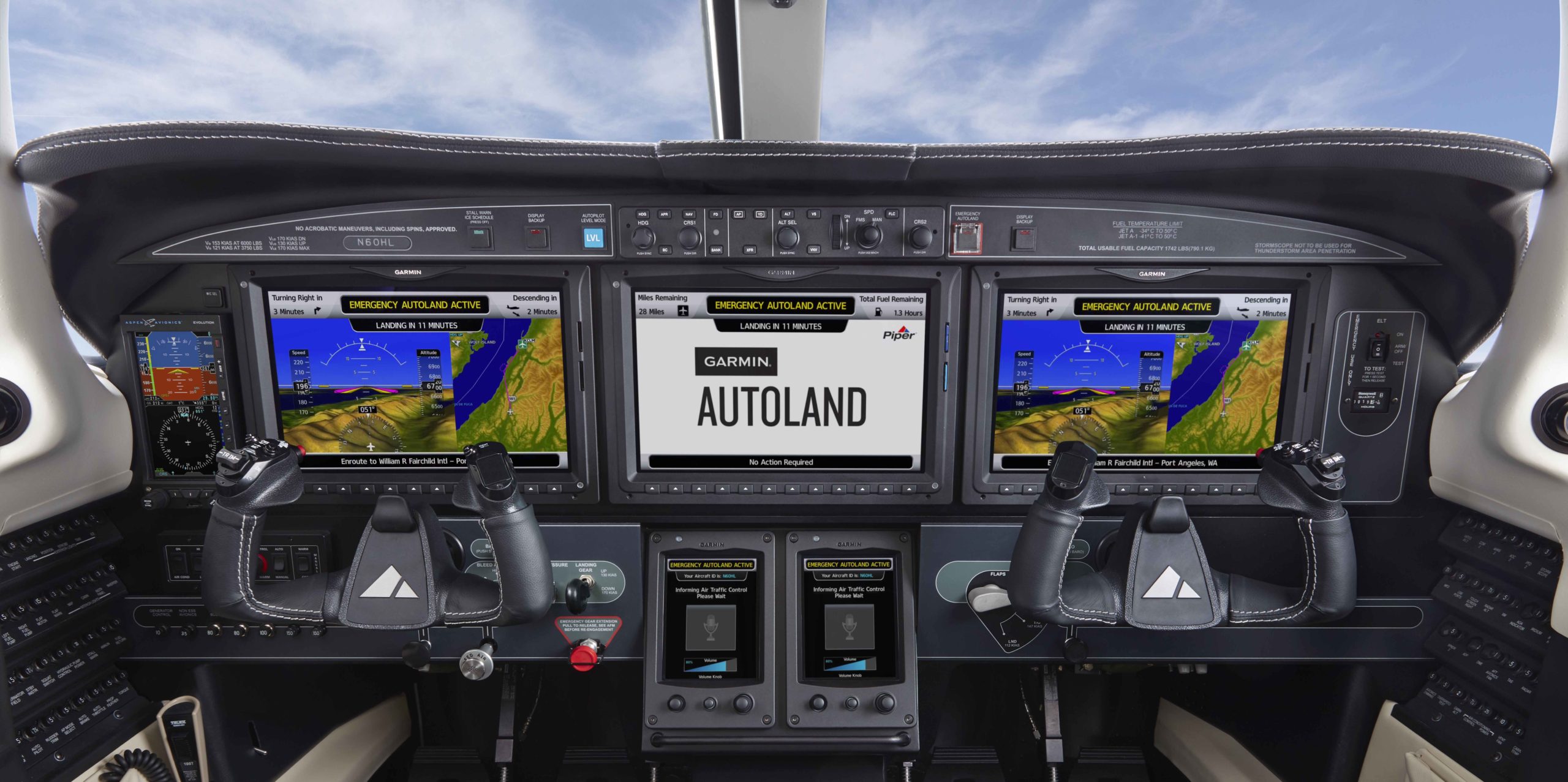 Garmin Autoland Achieves Certification for General Aviation Aircraft Garmin