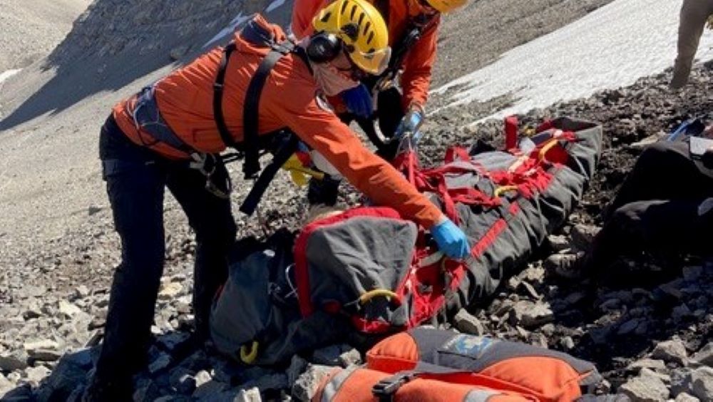 Canadian Mountaineer Recalls Life-threatening Slip in Snow