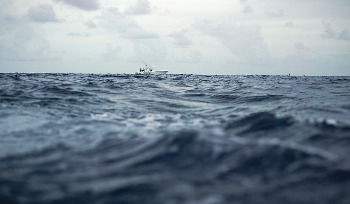 When an unmanned boat nearly collided with Andrew and Jack Sherman roughly 40 miles off the coast, the pair sprang into action.