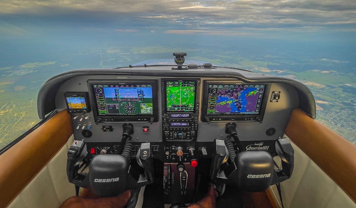 Josh Flowers Garmin panel upgrade